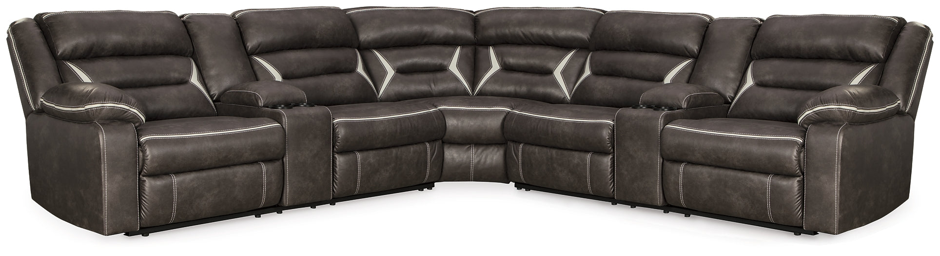 Kincord 3-Piece Power Reclining Sectional Signature Design by Ashley®