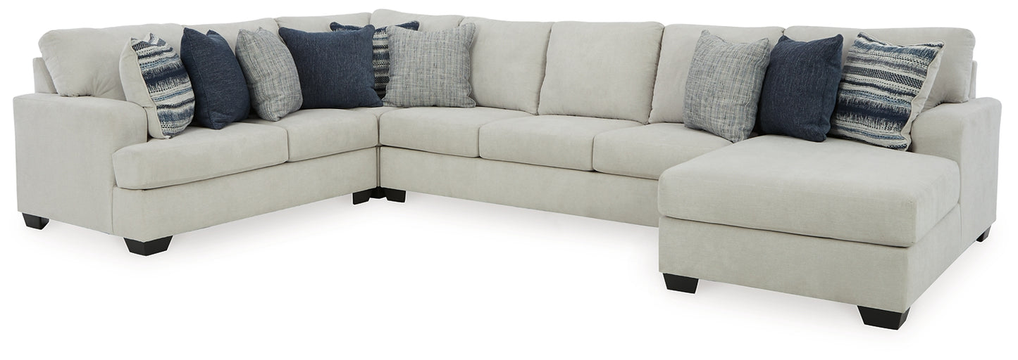 Lowder 4-Piece Sectional with Chaise Benchcraft®