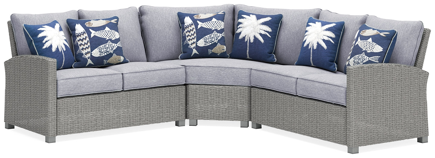 Naples Beach 3-Piece Outdoor Sectional Signature Design by Ashley®