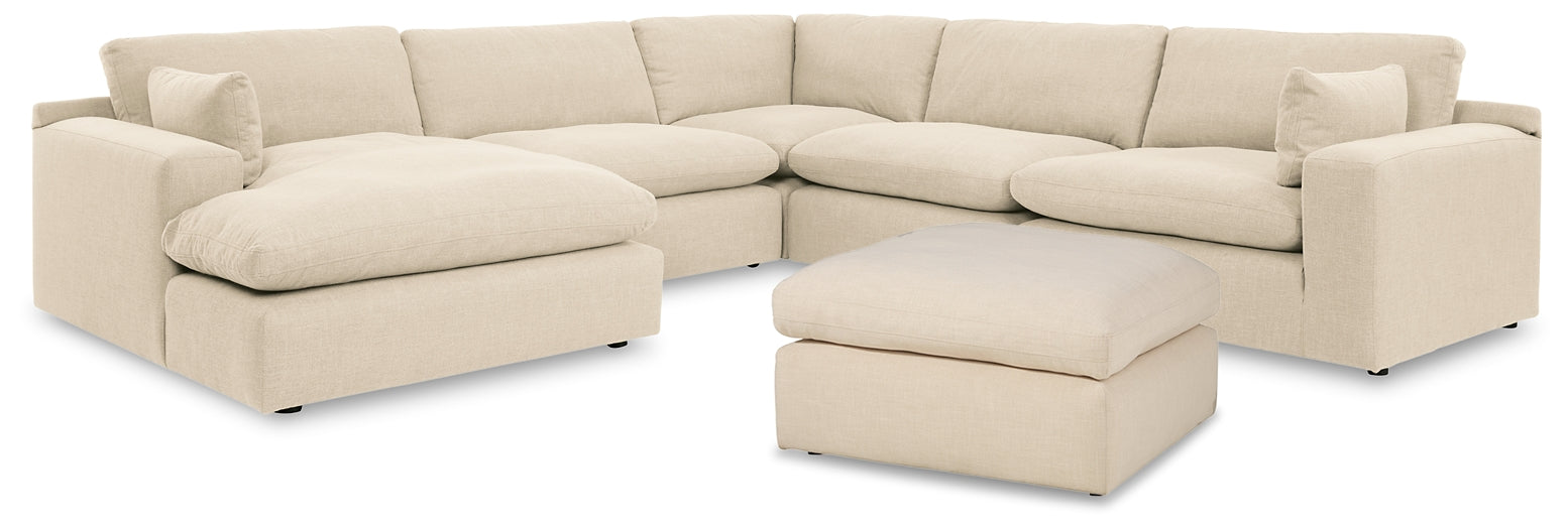 Elyza 5-Piece Sectional with Ottoman Benchcraft®