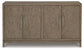 Chrestner Dining Table and 8 Chairs with Storage Signature Design by Ashley®