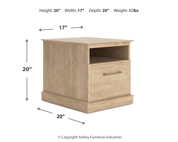 Elmferd Home Office Desk and Storage Signature Design by Ashley®