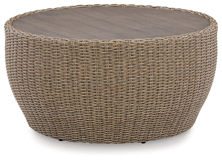 Danson Outdoor Coffee Table with 2 End Tables Signature Design by Ashley®