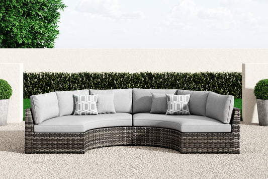 Harbor Court 2-Piece Outdoor Sectional Signature Design by Ashley®