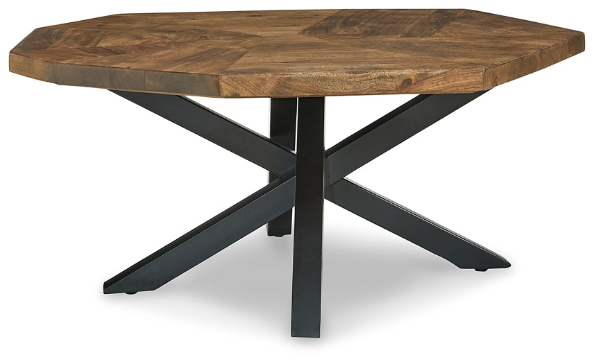 Haileeton Coffee Table with 2 End Tables Signature Design by Ashley®
