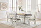 Darborn Dining Table and 6 Chairs Signature Design by Ashley®