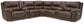 Dunleith 7-Piece Power Reclining Sectional Signature Design by Ashley®