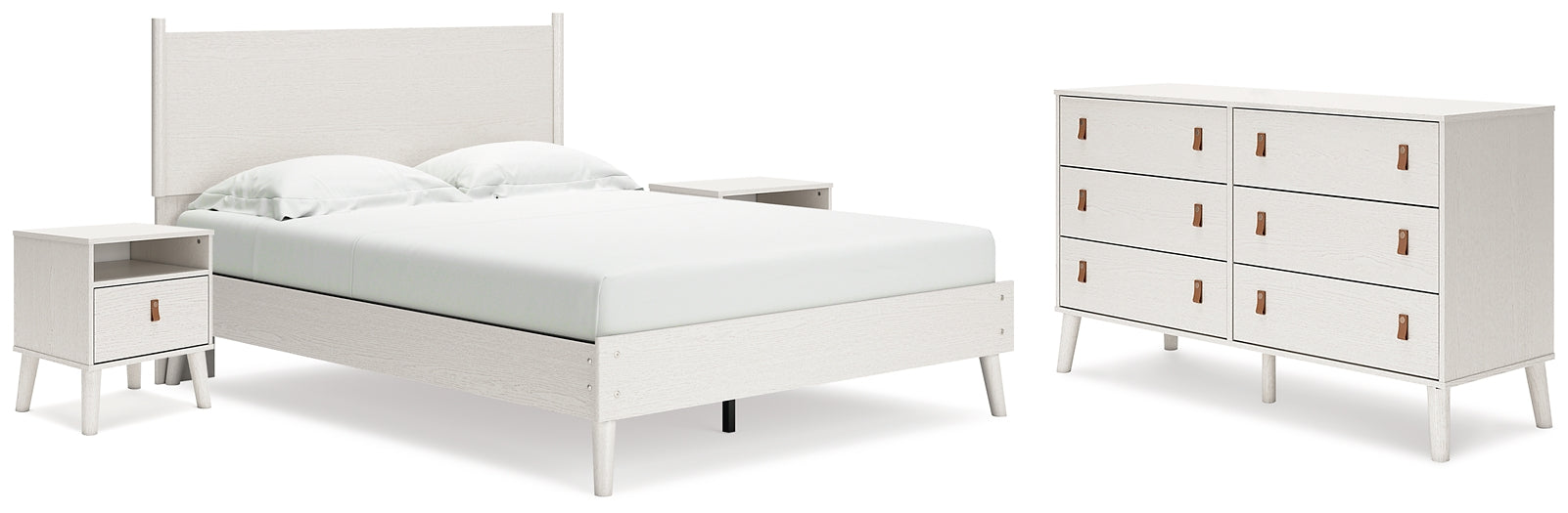 Aprilyn Queen Panel Bed with Dresser and 2 Nightstands Signature Design by Ashley®