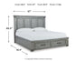 Russelyn Queen Storage Bed with Mirrored Dresser Signature Design by Ashley®