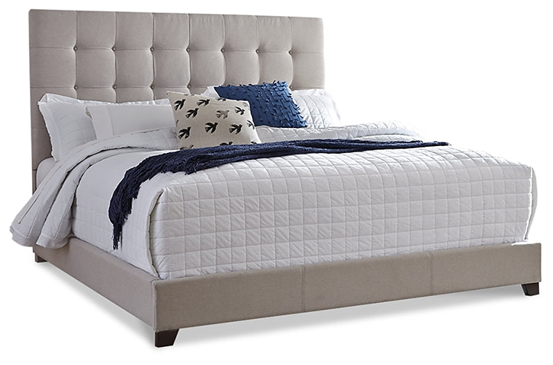 Dolante Queen Upholstered Bed with Mattress Sierra Sleep® by Ashley