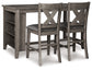 Caitbrook Counter Height Dining Table and 2 Barstools Signature Design by Ashley®