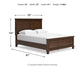 Danabrin Queen Panel Bed with Mirrored Dresser Signature Design by Ashley®