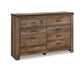 Trinell King Panel Bed with Dresser and Chest Signature Design by Ashley®