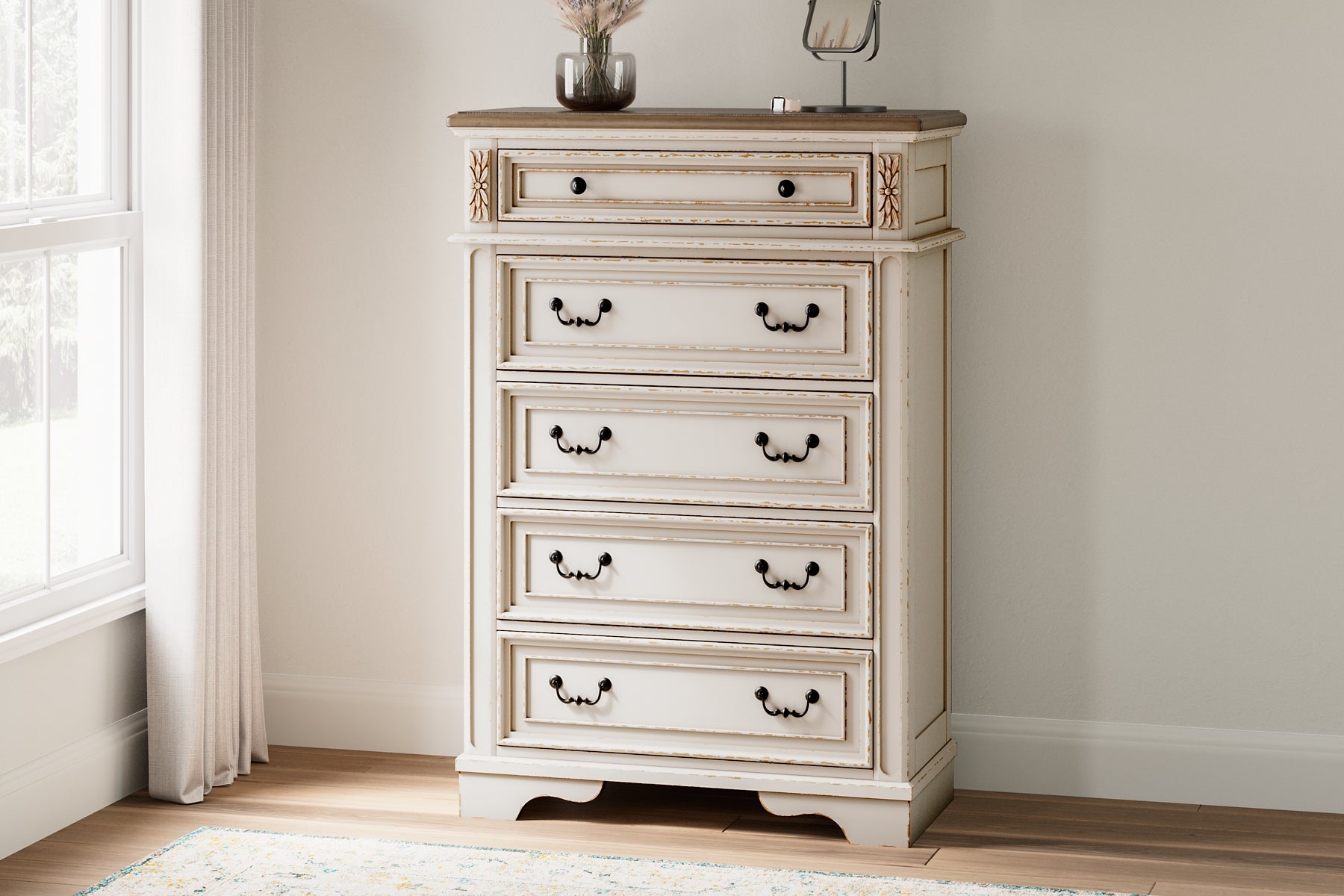 Realyn Five Drawer Chest Signature Design by Ashley®