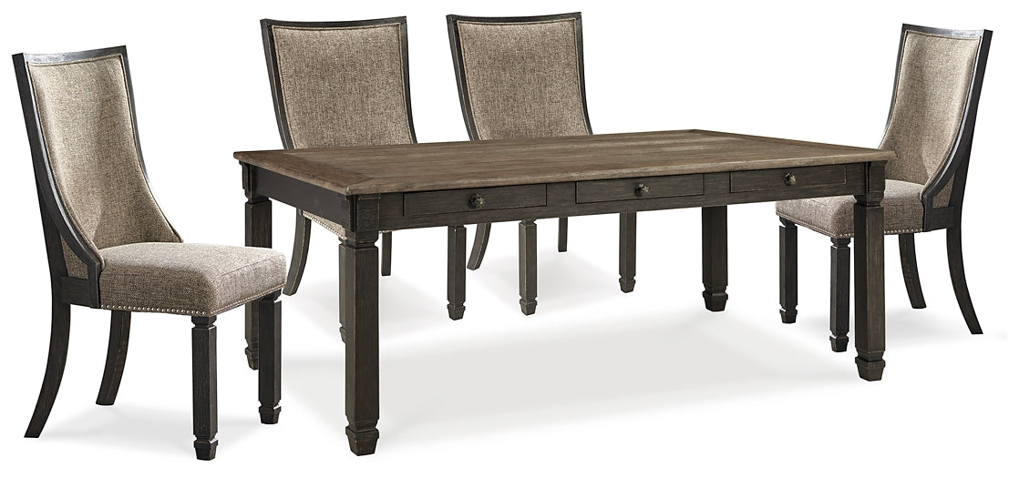 Tyler Creek Dining Table and 4 Chairs Signature Design by Ashley®