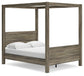Shallifer Queen Canopy Bed with Dresser, Chest and Nightstand Signature Design by Ashley®