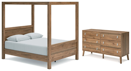 Aprilyn Queen Canopy Bed with Dresser Signature Design by Ashley®