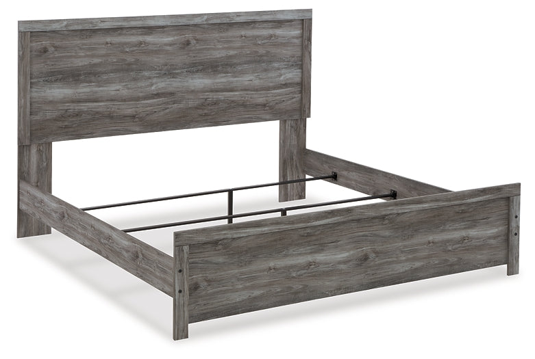Bronyan King Panel Bed with Mirrored Dresser and Chest Signature Design by Ashley®