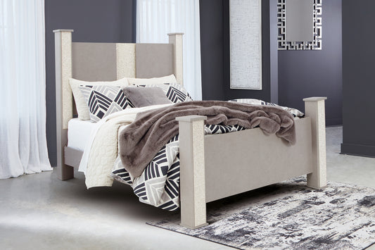 Surancha Queen Poster Bed Signature Design by Ashley®