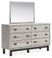 Vessalli Dresser and Mirror Signature Design by Ashley®