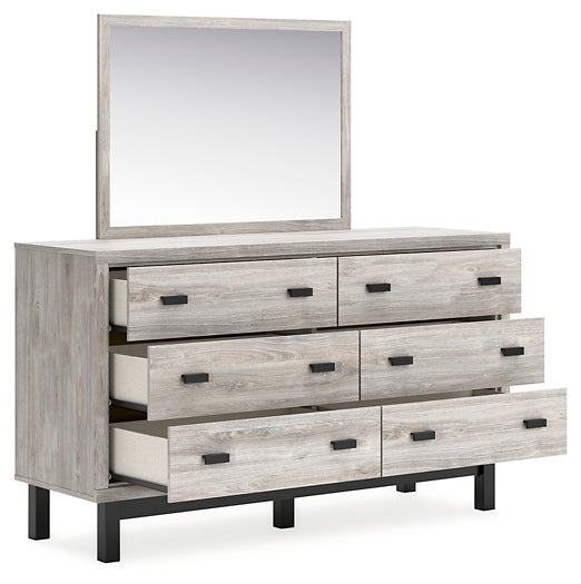 Vessalli Dresser and Mirror Signature Design by Ashley®