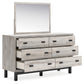 Vessalli Dresser and Mirror Signature Design by Ashley®