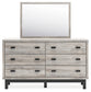 Vessalli Dresser and Mirror Signature Design by Ashley®