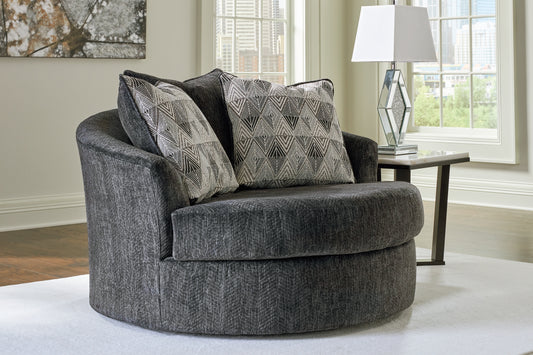 Biddeford Oversized Swivel Accent Chair Signature Design by Ashley®