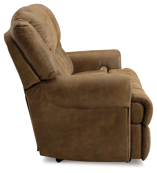 Boothbay Reclining Power Loveseat Signature Design by Ashley®