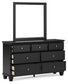 Lanolee Dresser and Mirror Signature Design by Ashley®