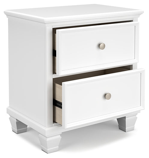 Fortman Two Drawer Night Stand Signature Design by Ashley®