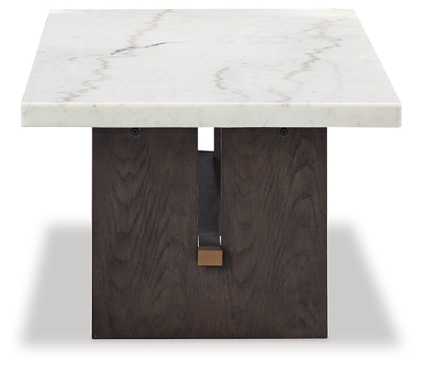 Burkhaus Rectangular Cocktail Table Signature Design by Ashley®