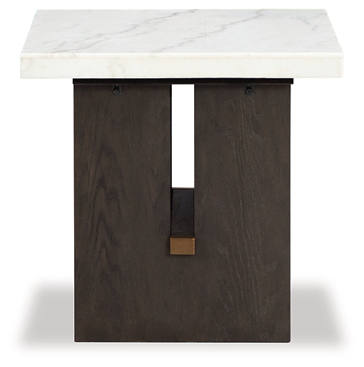 Burkhaus Rectangular End Table Signature Design by Ashley®