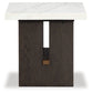 Burkhaus Rectangular End Table Signature Design by Ashley®