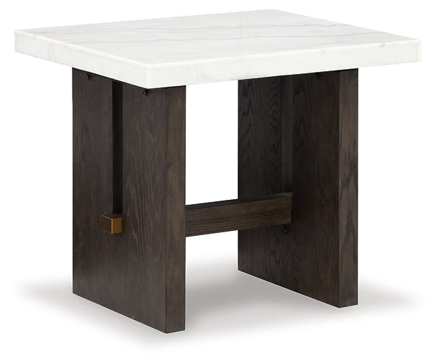 Burkhaus Rectangular End Table Signature Design by Ashley®