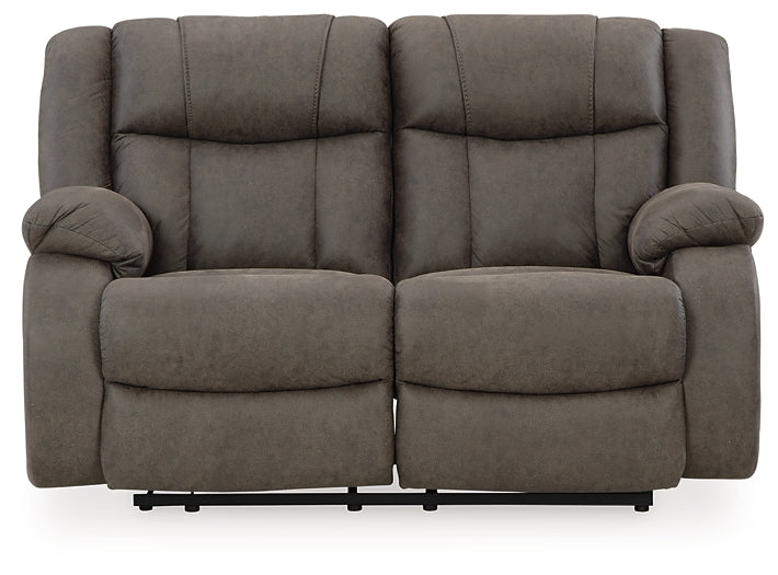 First Base Reclining Loveseat Signature Design by Ashley®