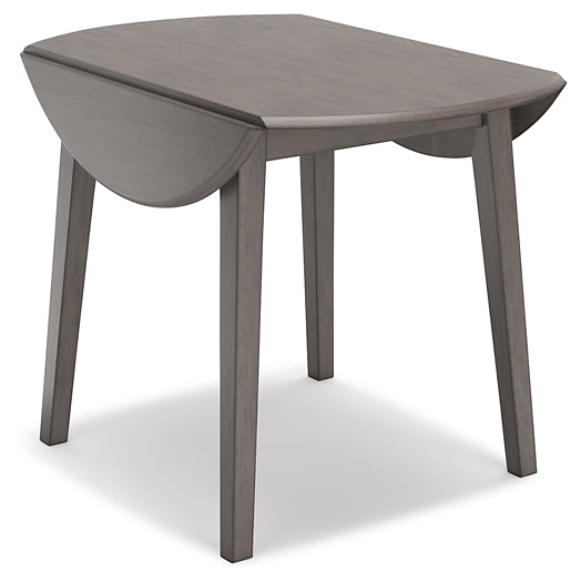 Shullden Round DRM Drop Leaf Table Signature Design by Ashley®