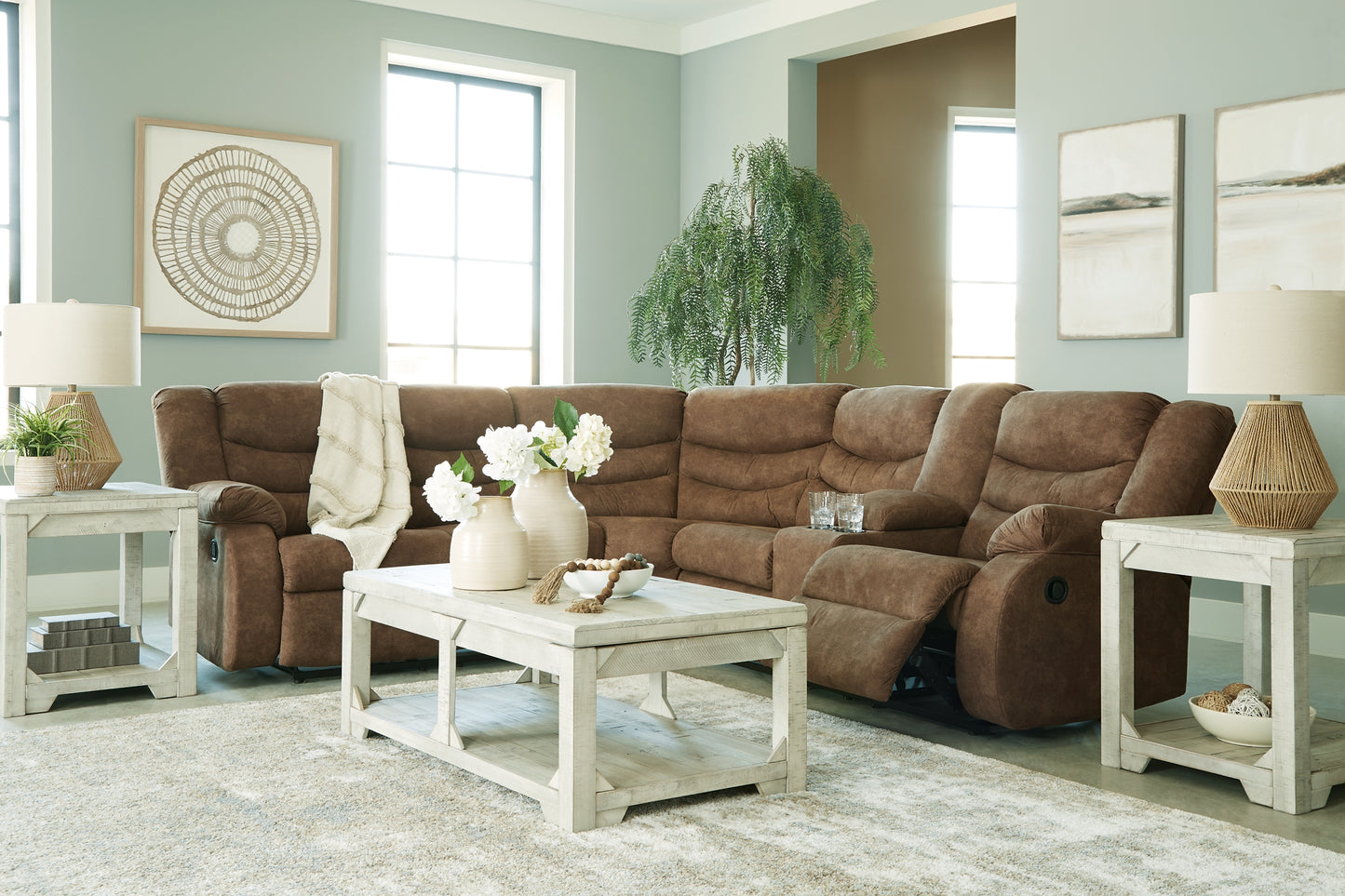 Partymate 2-Piece Reclining Sectional Signature Design by Ashley®