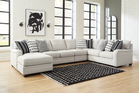 Huntsworth 5-Piece Sectional with Chaise Signature Design by Ashley®