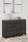 Nanforth Six Drawer Dresser Signature Design by Ashley®