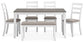 Stonehollow RECT DRM Table Set (6/CN) Signature Design by Ashley®