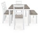 Stonehollow RECT DRM Table Set (6/CN) Signature Design by Ashley®