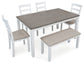 Stonehollow RECT DRM Table Set (6/CN) Signature Design by Ashley®