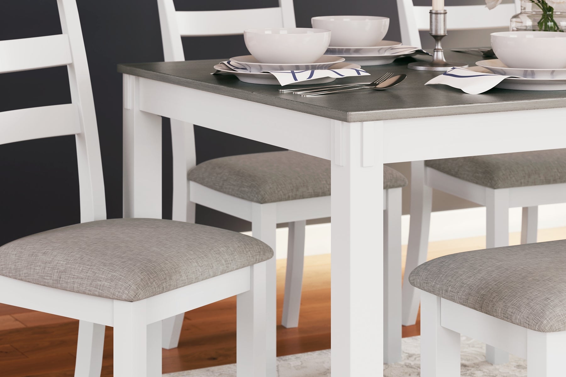 Stonehollow RECT DRM Table Set (6/CN) Signature Design by Ashley®