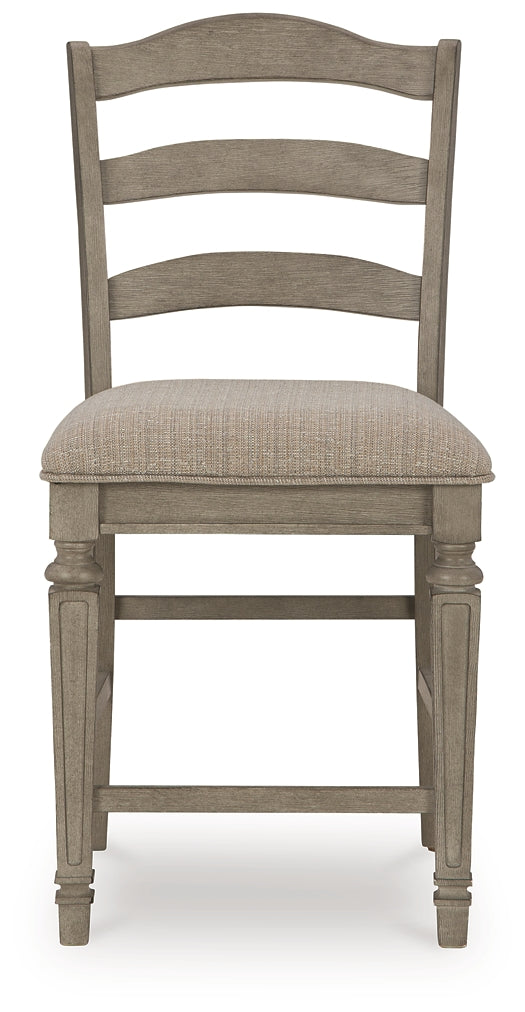 Lodenbay Upholstered Barstool (2/CN) Signature Design by Ashley®