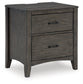 Montillan Two Drawer Night Stand Signature Design by Ashley®