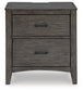 Montillan Two Drawer Night Stand Signature Design by Ashley®