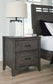 Montillan Two Drawer Night Stand Signature Design by Ashley®