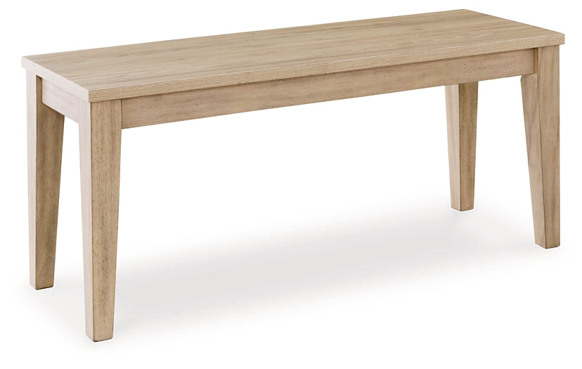 Gleanville Large Dining Room Bench Signature Design by Ashley®