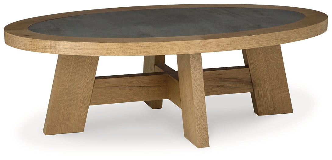 Brinstead Oval Cocktail Table Signature Design by Ashley®